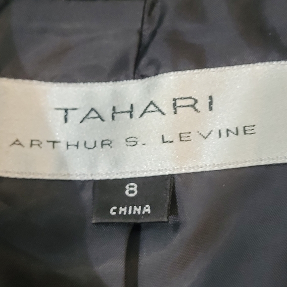 Tahari Arthur S. Levine Vintage Inspired Womens 2 Piece Career Skirt Suit - Sz 8 - Picture 8 of 14